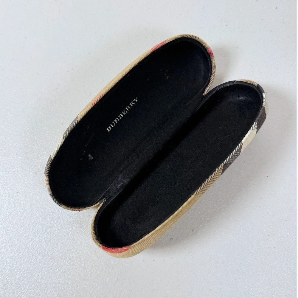 Burberry Nova‎ Check Hard Shell Eyeglasses Empty Case